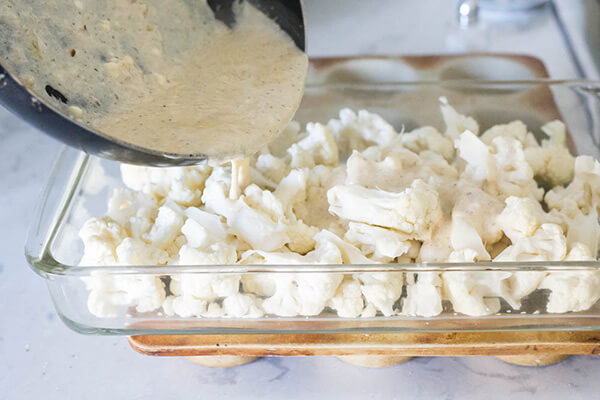 Garlic Parmesan Cauliflower Wings