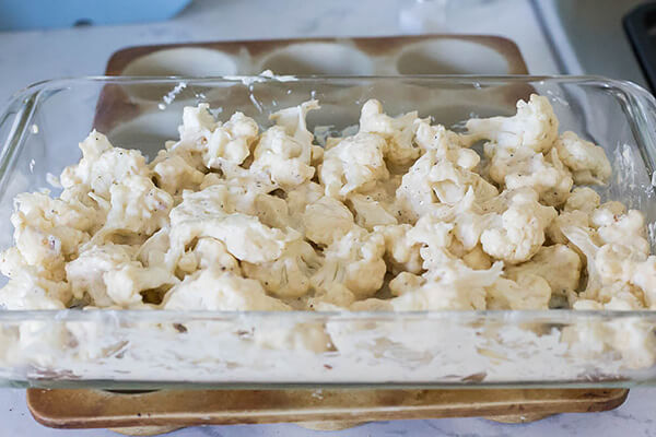 Garlic Parmesan Cauliflower Wings