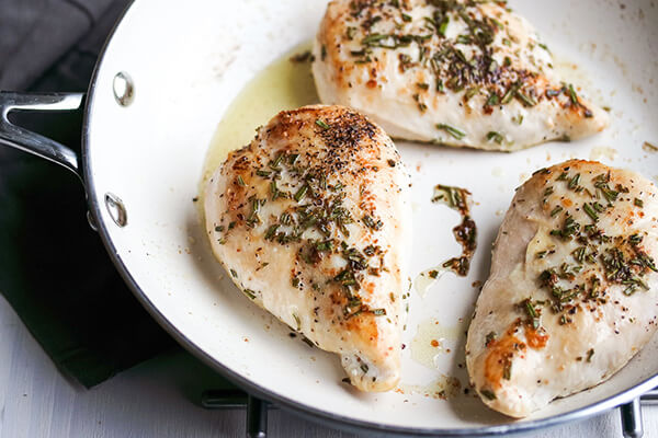 Rosemary Chicken Salad with Herb Balsamic Vinaigrette