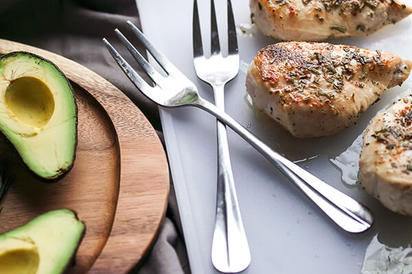 Rosemary Chicken Salad with Herb Balsamic Vinaigrette