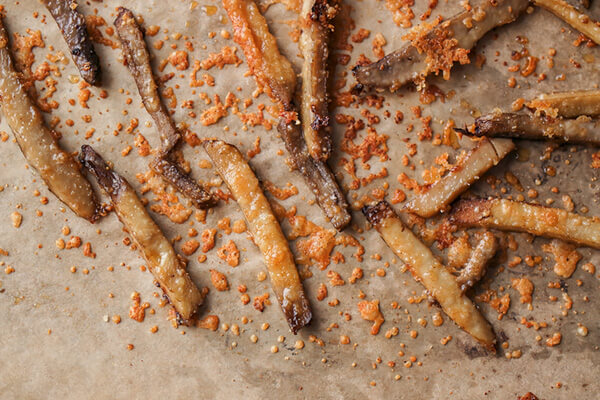 Smothered Portobello Mushroom Fries