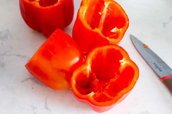 Slow-Cooker Stuffed Taco Peppers