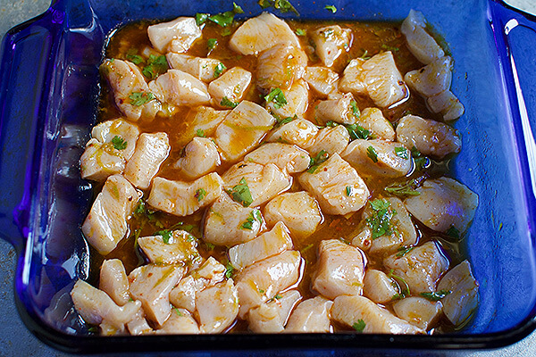 Chili Lime Chicken Lettuce Wraps