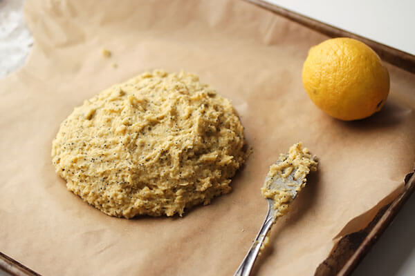 Keto Lemon Sugar Poppy Seed Scones