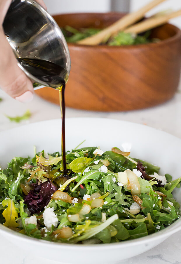 Arugula & Caramelized Onion Salad