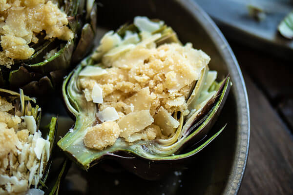 Keto Stuffed Artichokes