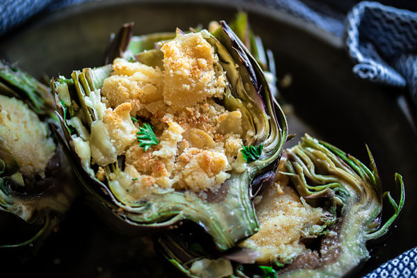 Keto Stuffed Artichokes