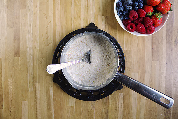 Berry Coconut Oatmeal