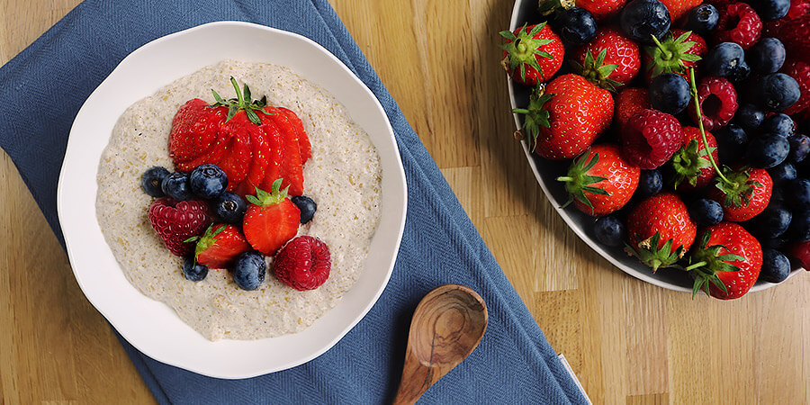 Berry Coconut Oatmeal