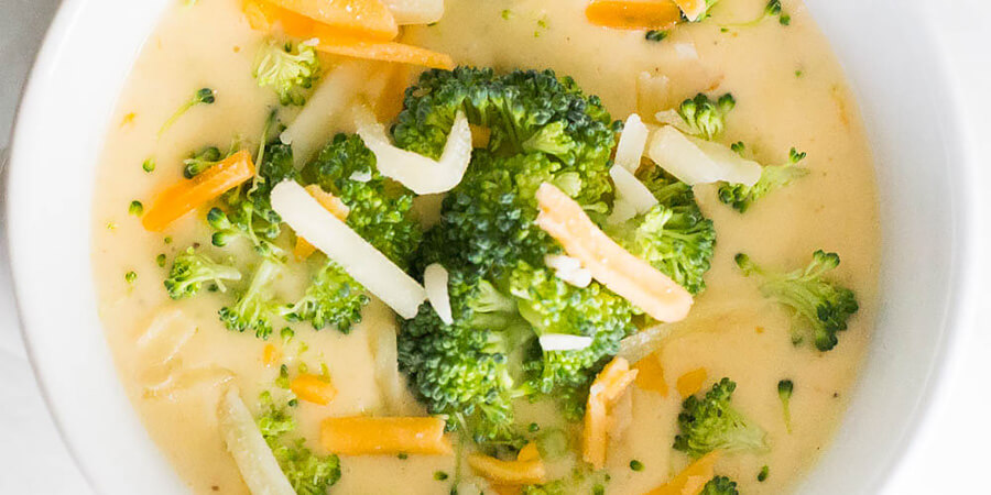 Keto Broccoli and Cheese Soup