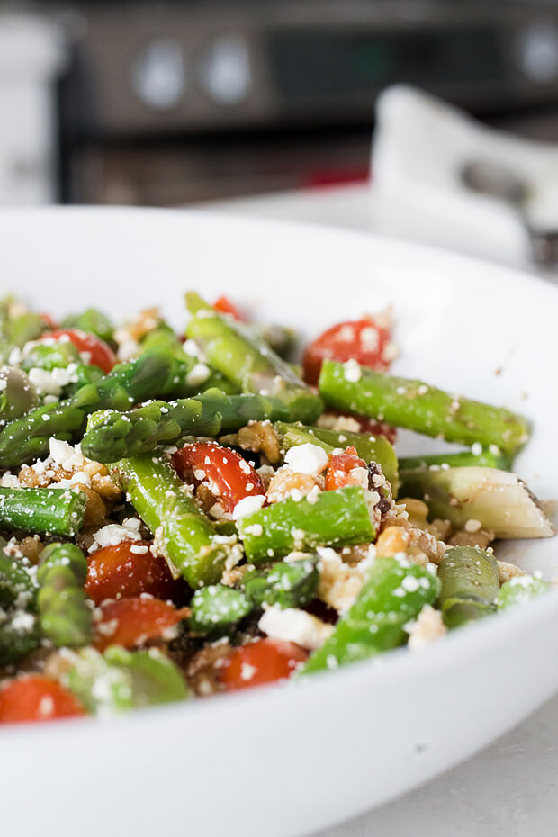 Maple Asparagus Salad