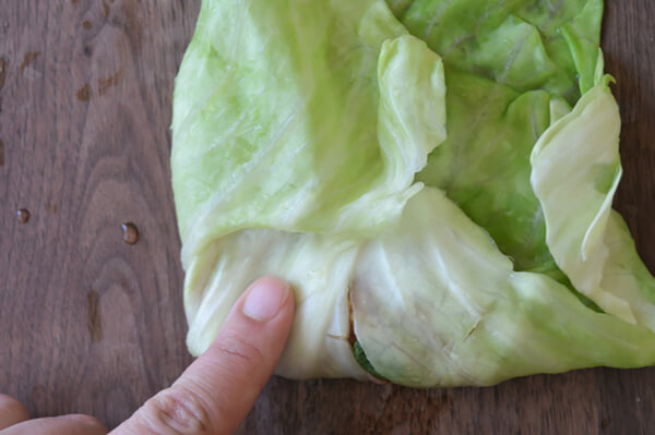 Steamed Pork Cabbage Rolls