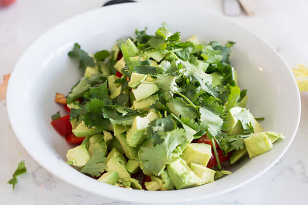 Spicy Avocado Salad