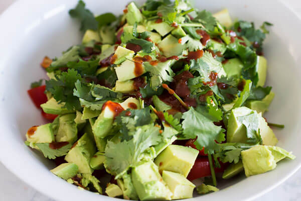 Spicy Avocado Salad