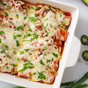 Simple Keto Enchiladas