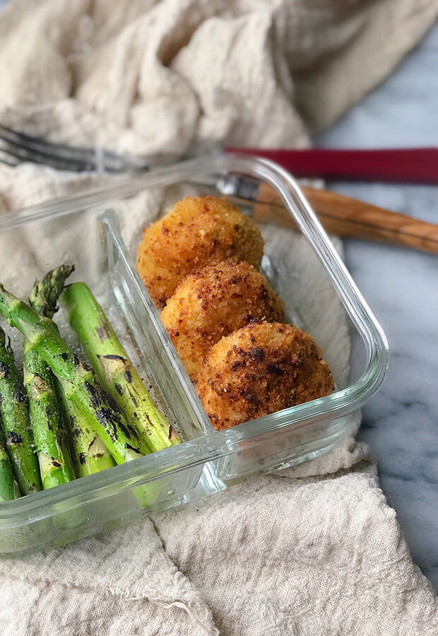 Jalapeno Cauliflower Rice Balls