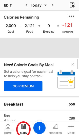 How to Track Net Carbs Using MyFitnessPal