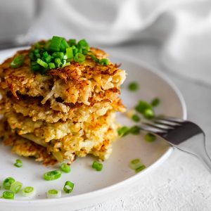 Keto Cauliflower Hash Browns