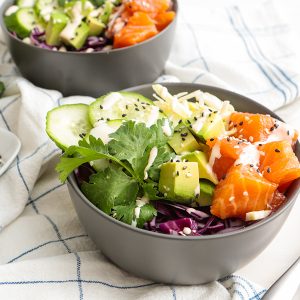 Keto Poke Bowls