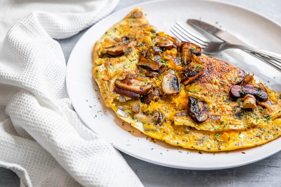 Keto Mushroom Omelet