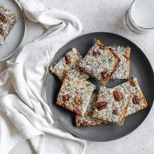 Coconut Chia Bars Featured