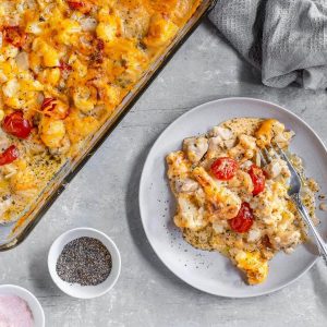 Keto Chicken Casserole Featured