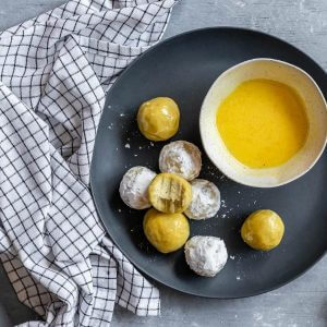 Lemon Donut Holes Featured