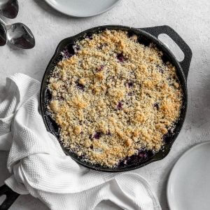 Blackberry Apple Crumble