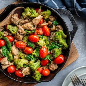 Italian Chicken Skillet Featured