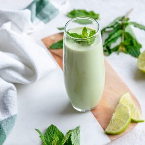 Keto Avocado Green Smoothie Featured