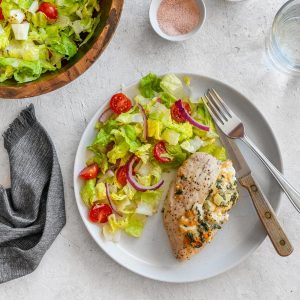 Spinach and Artichoke Chicken Breast Featured