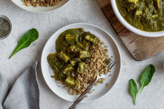 Instant Pot Palak Paneer Featured