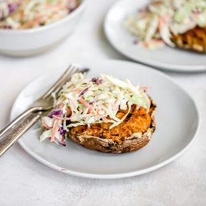 BBQ Chicken Mushroom Caps Featured