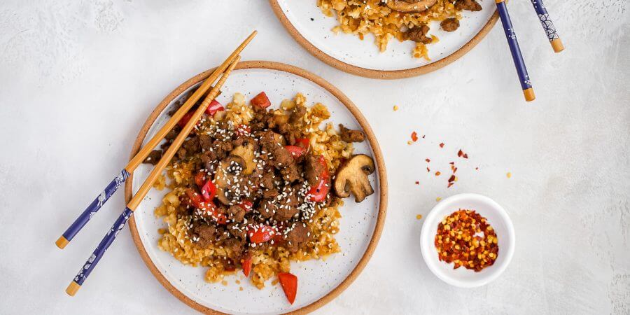 Korean Beef Cauliflower Rice Second