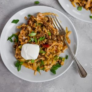 Cabbage Taco Skillet Meal Featured