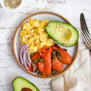 Smoked Salmon Brunch Bowl Featured