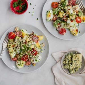 Keto Cobb Egg Salad Featured