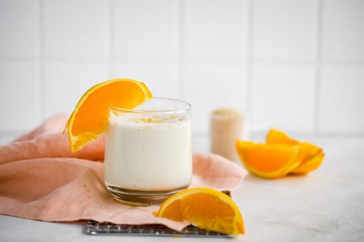 Keto Orange Creamsicle Smoothie Featured