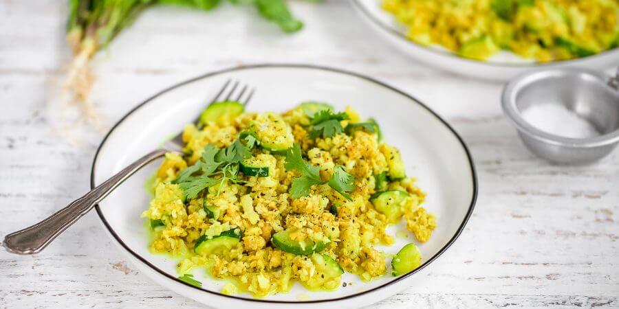 Keto Golden Chicken &amp; Rice Skillet Second