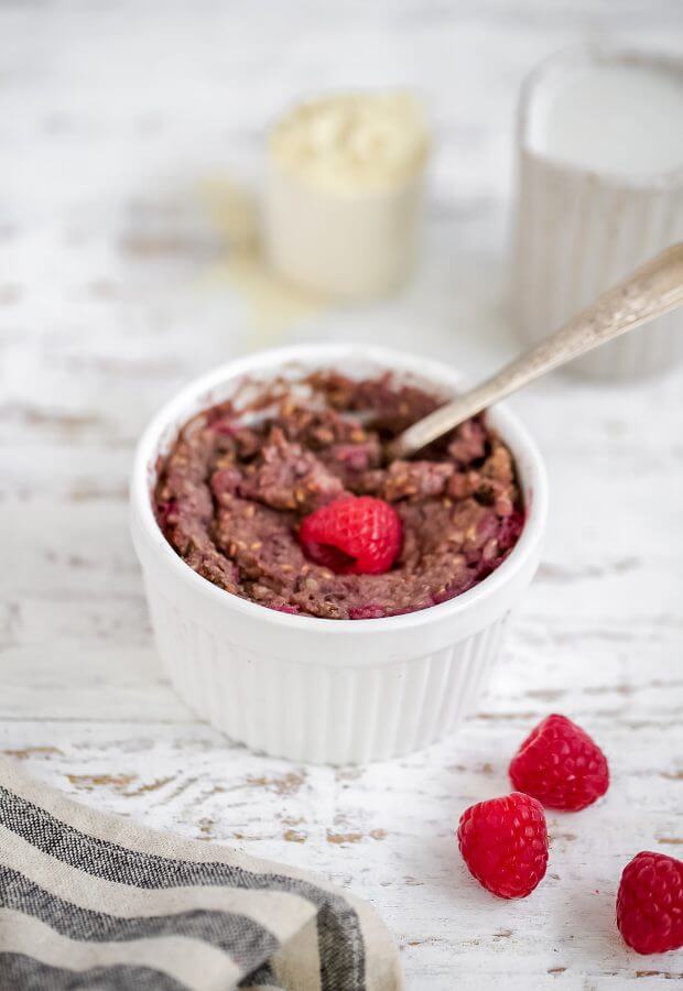 Keto Baked Oatmeal Bowl Long