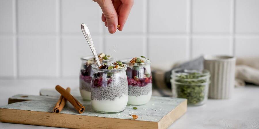 Keto Berry Yogurt Parfait Second