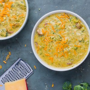 Keto Beer Broccoli Soup Featured