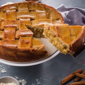 Keto Apple Pie Featured