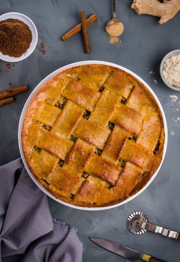 Keto Apple Pie Long