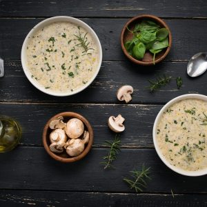 Keto Mushroom Soup Featured