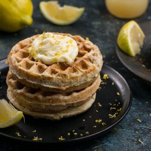 Keto Sweet Plain Chaffles Featured