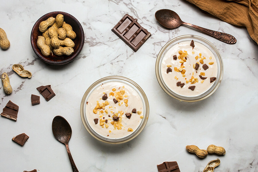 Chocolate Peanut Butter Protein Bowl