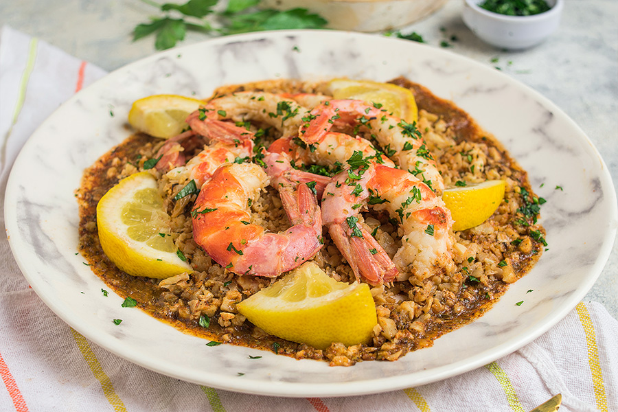 Keto Barbeque Cajun Shrimp